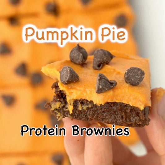 Easy Pumpkin Pie Protein Brownies - Macro1 Nutrition