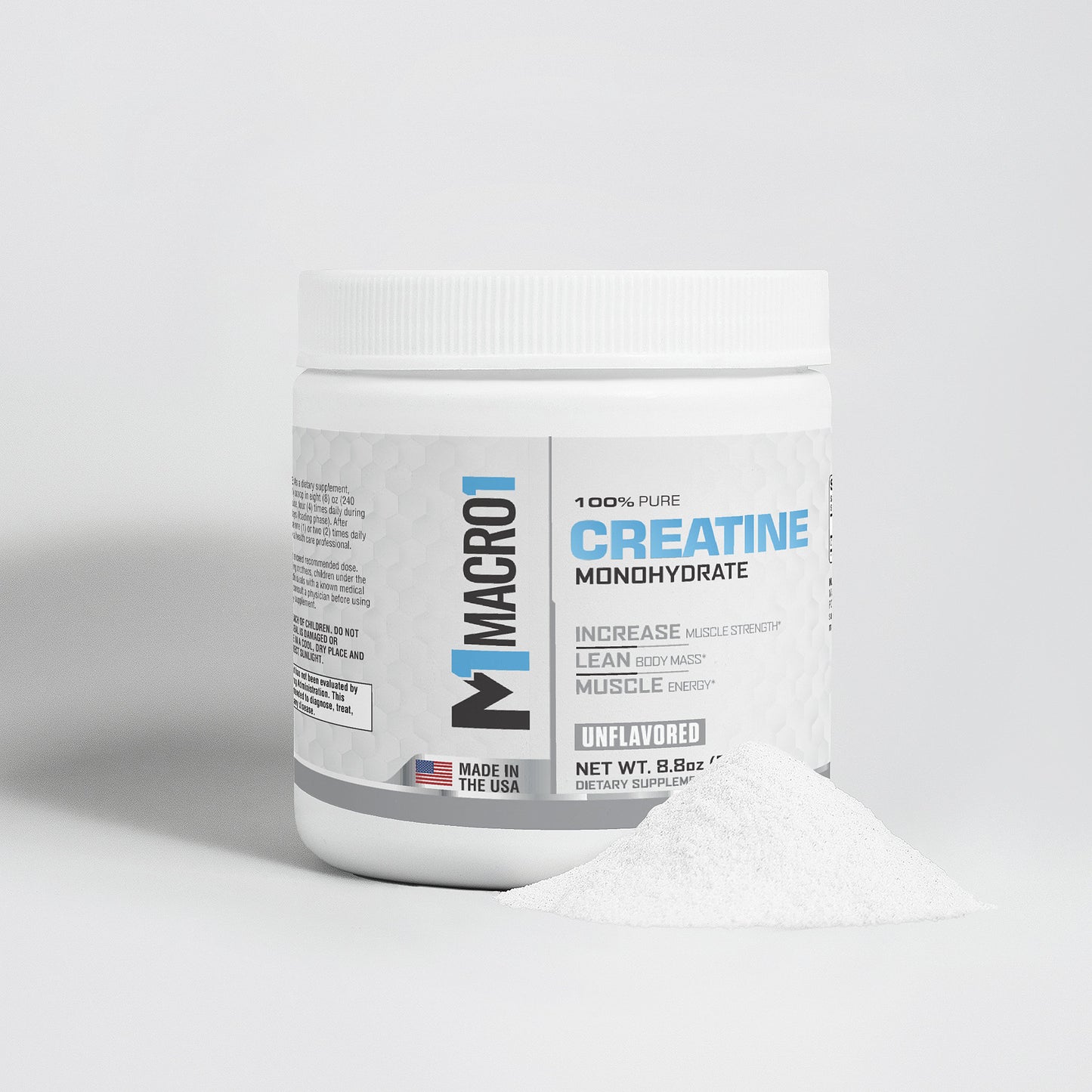 CREATINE MONOHYDRATE - UNFLAVORED | 50 SERVINGS
