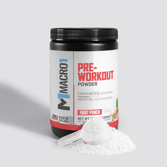 PRE-WORKOUT POWDER - FRUIT PUNCH | 30 SERVINGS