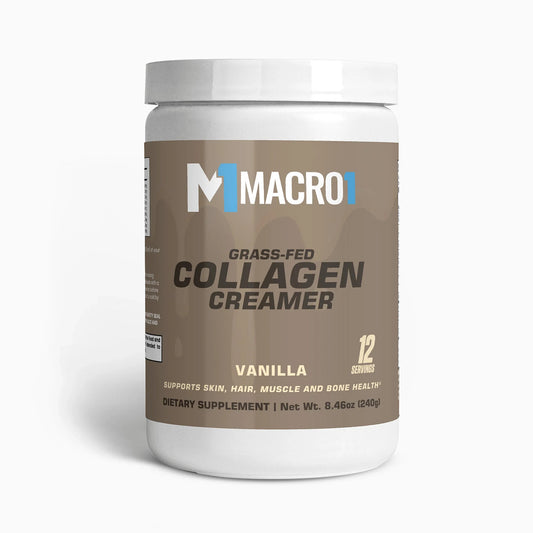 GRASS-FED COLLAGEN CREAMER - VANILLA | 12 SERVINGS