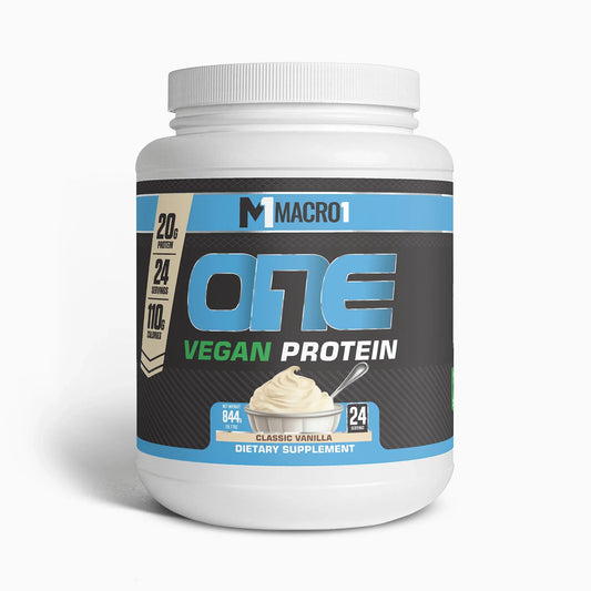 ONE VEGAN PROTEIN POWDER v2 - CLASSIC VANILLA | 24 SERVINGS
