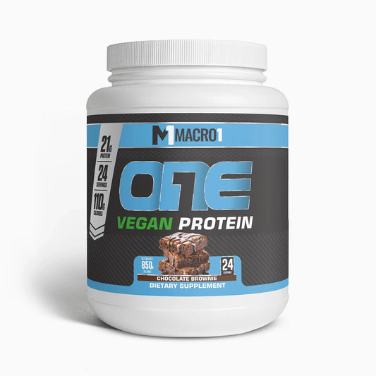 ONE VEGAN PROTEIN POWDER v2 - CHOCOLATE BROWNIE | 24 SERVINGS