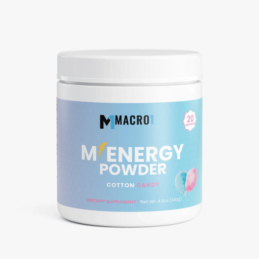 M1 ENERGY POWDER - COTTON CANDY | 20 SERVINGS