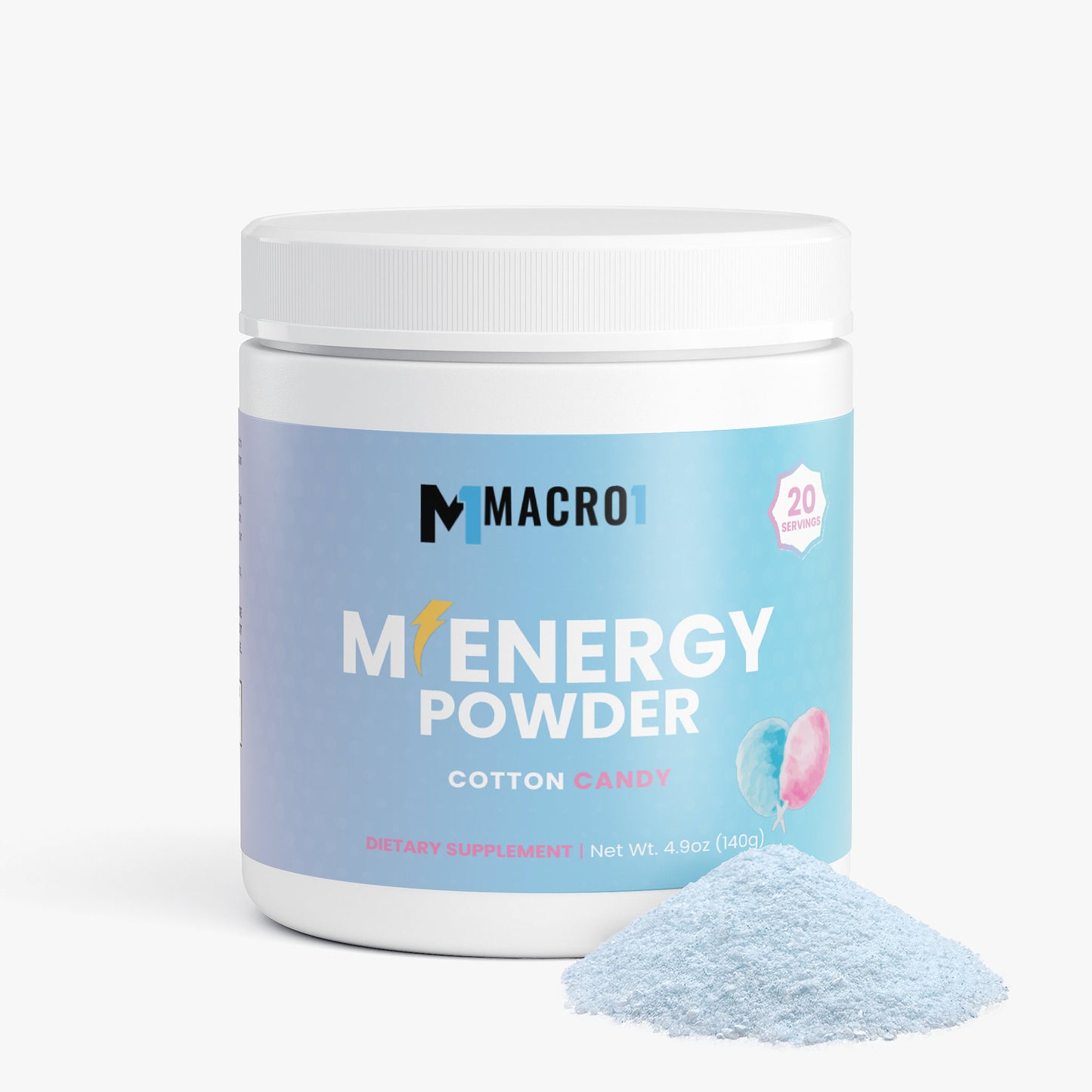M1 ENERGY POWDER | COTTON CANDY