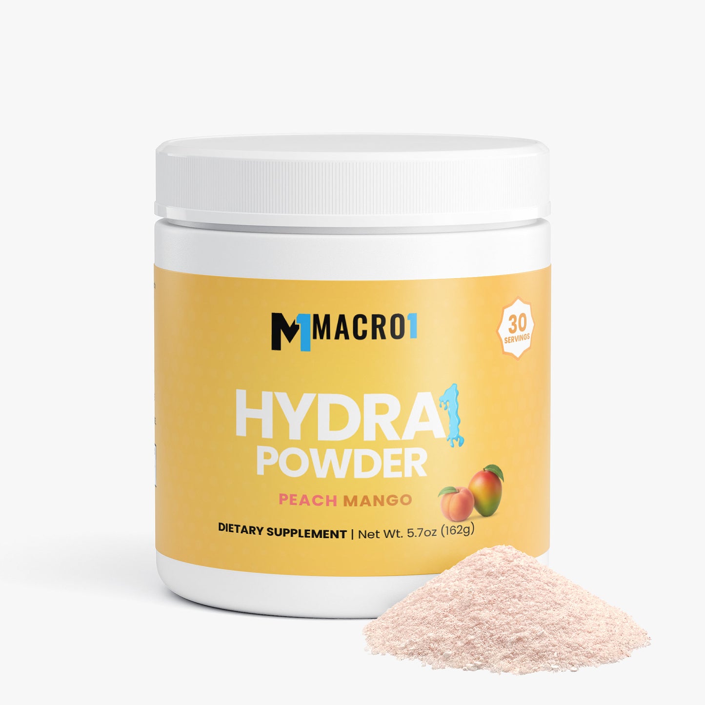 HYDRA1 HYDRATION POWDER - PEACH MANGO | 30 SERVINGS