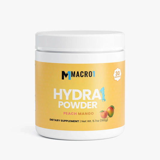 HYDRA1 HYDRATION POWDER - PEACH MANGO | 30 SERVINGS