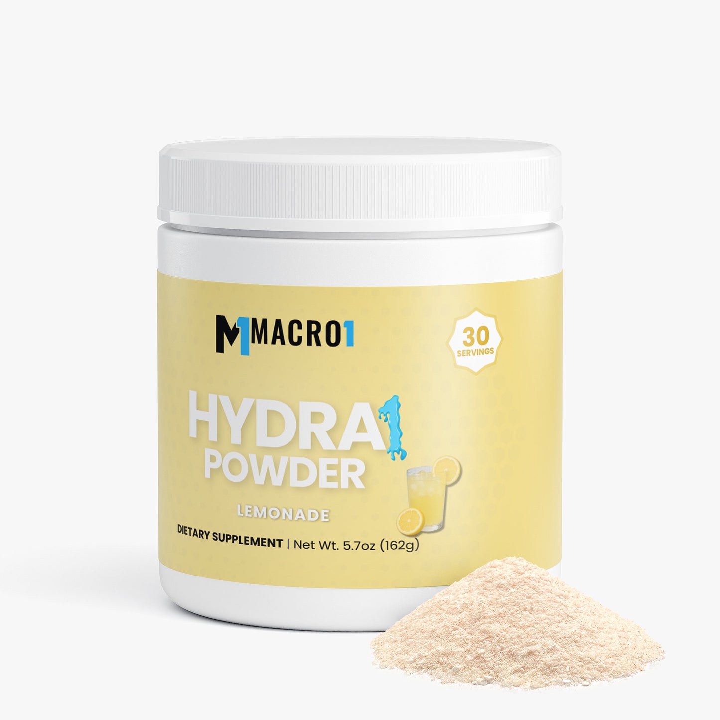 HYDRA1 HYDRATION POWDER - LEMONADE | 30 SERVINGS