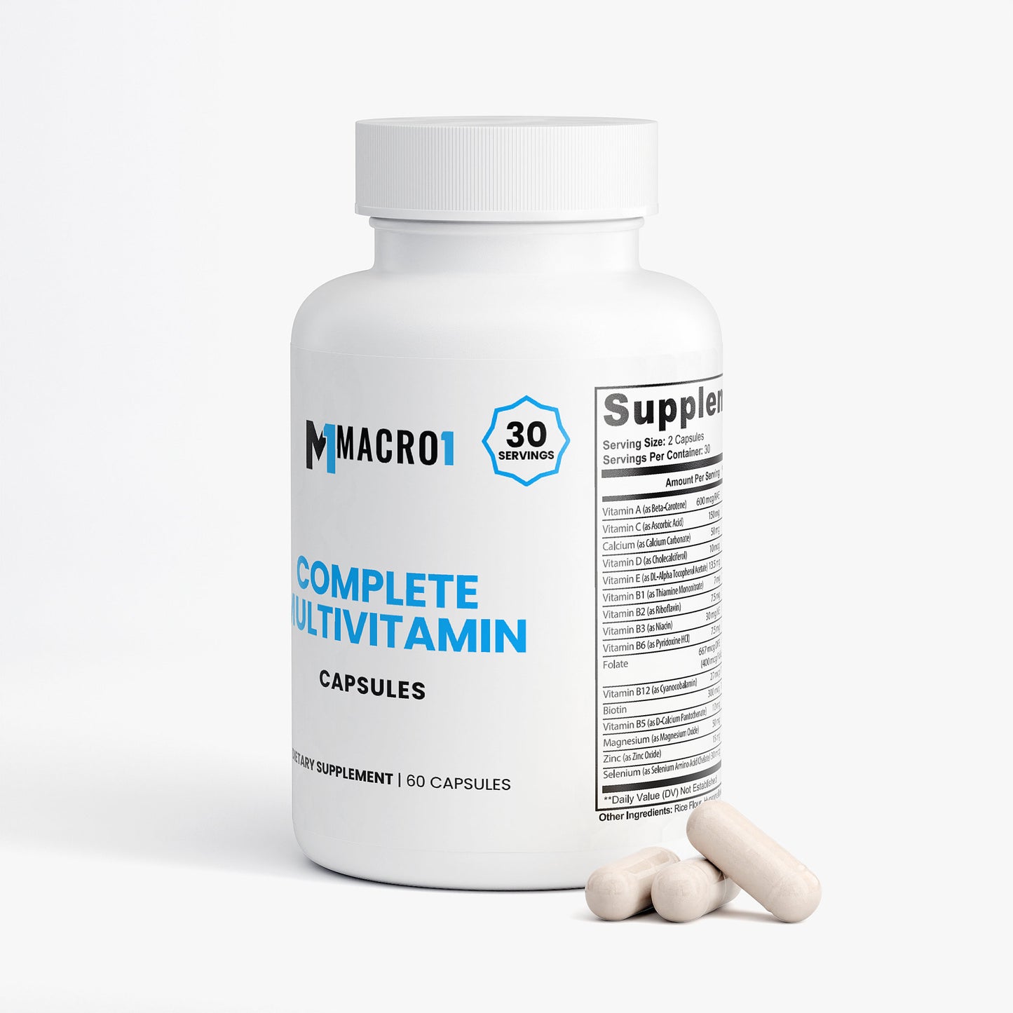 COMPLETE MULTIVITAMIN | 30 SERVINGS
