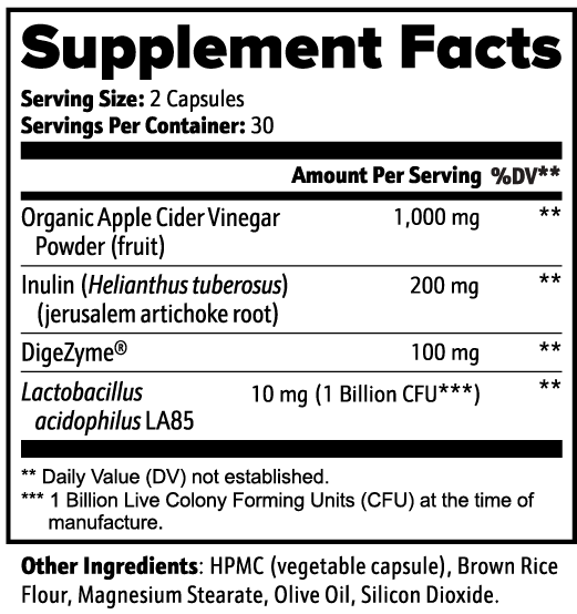 GUT HEALTH | 60 CAPSULES - Macro1 Nutrition