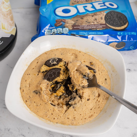 Java Chip Oreo Protein Mug Cake