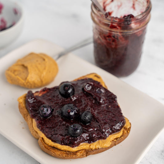 Low Calorie Blueberry Jam