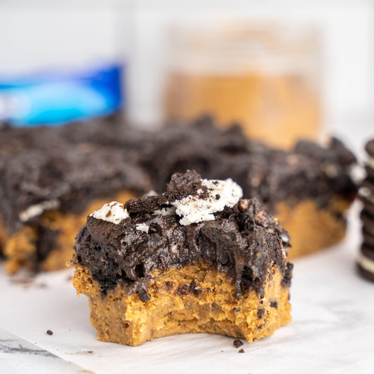 PB Oreo Protein Cookie Bars