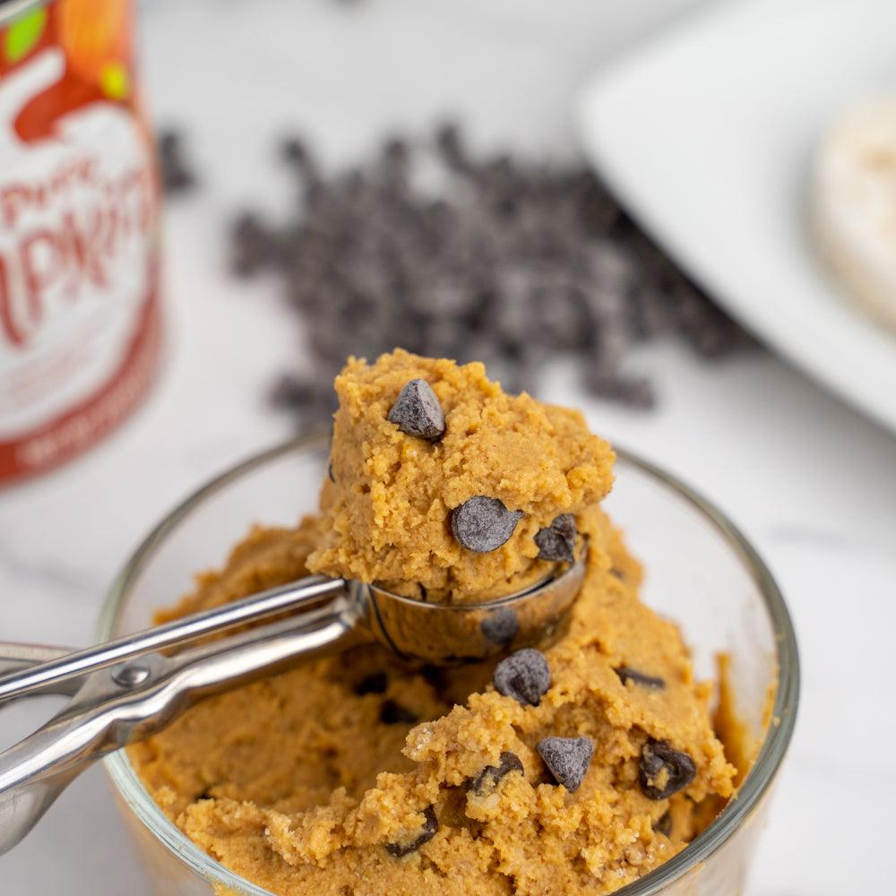 Pumpkin Chocolate Chip Protein Cookie Dough