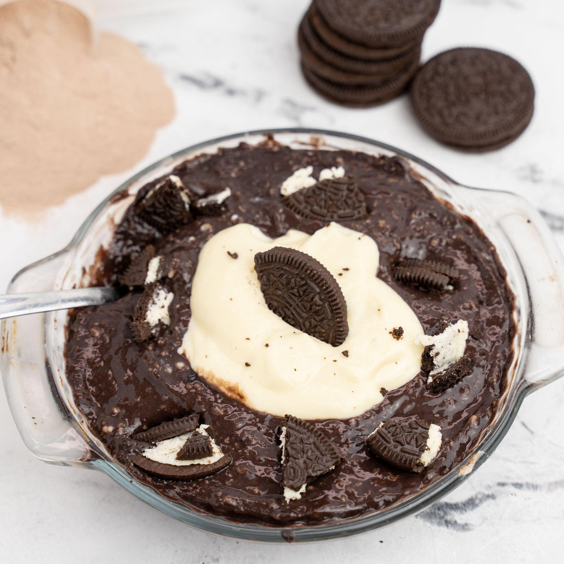 Oreo Protein Oatmeal