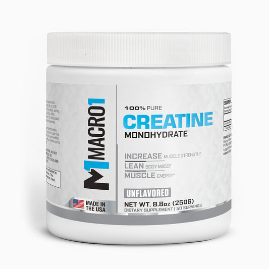 CREATINE MONOHYDRATE - UNFLAVORED | 50 SERVINGS