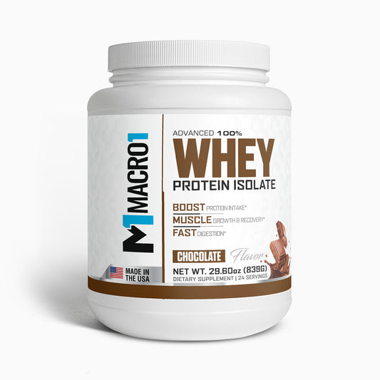 100% WHEY PROTEIN ISOLATE - CHOCOLATE | 24 SERVINGS