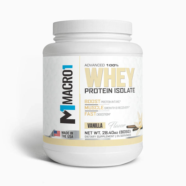 100% WHEY PROTEIN ISOLATE - VANILLA | 24 SERVINGS
