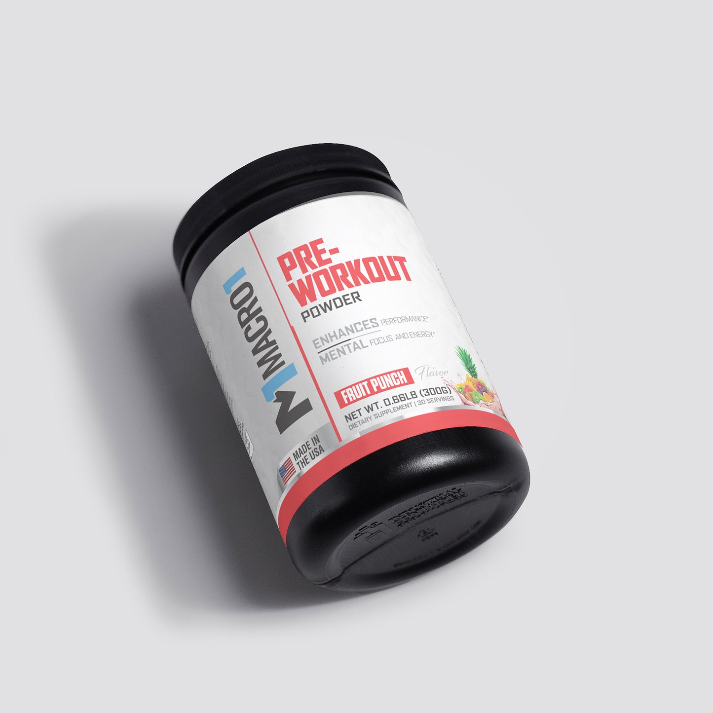 PRE-WORKOUT POWDER - FRUIT PUNCH | 30 SERVINGS