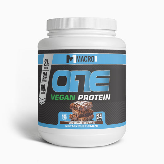 ONE VEGAN PROTEIN v2 - CHOCOLATE BROWNIE | 24 SERVINGS