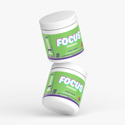 FOCUS POWDER - SOUR GRAPE | 20 SERVINGS