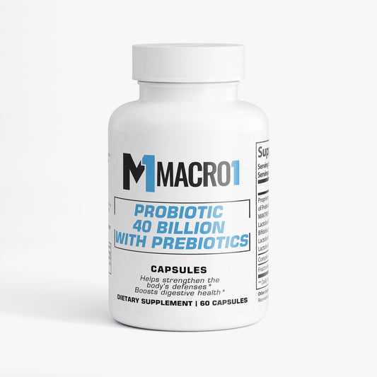 PROBIOTIC 40 BILLION WITH PREBIOTICS | 60 CAPSULES