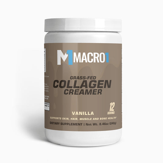 GRASS-FED COLLAGEN CREAMER - VANILLA | 12 SERVINGS