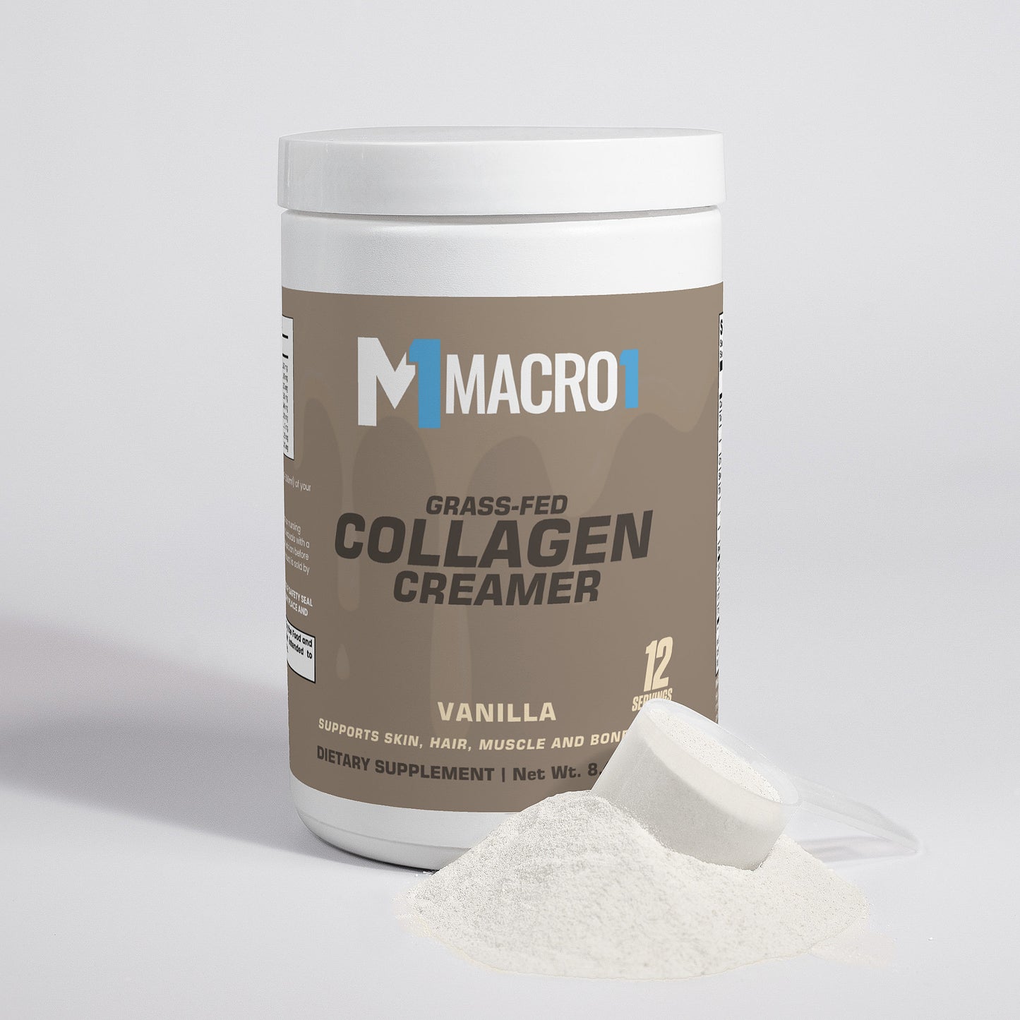 GRASS-FED COLLAGEN CREAMER - VANILLA | 12 SERVINGS