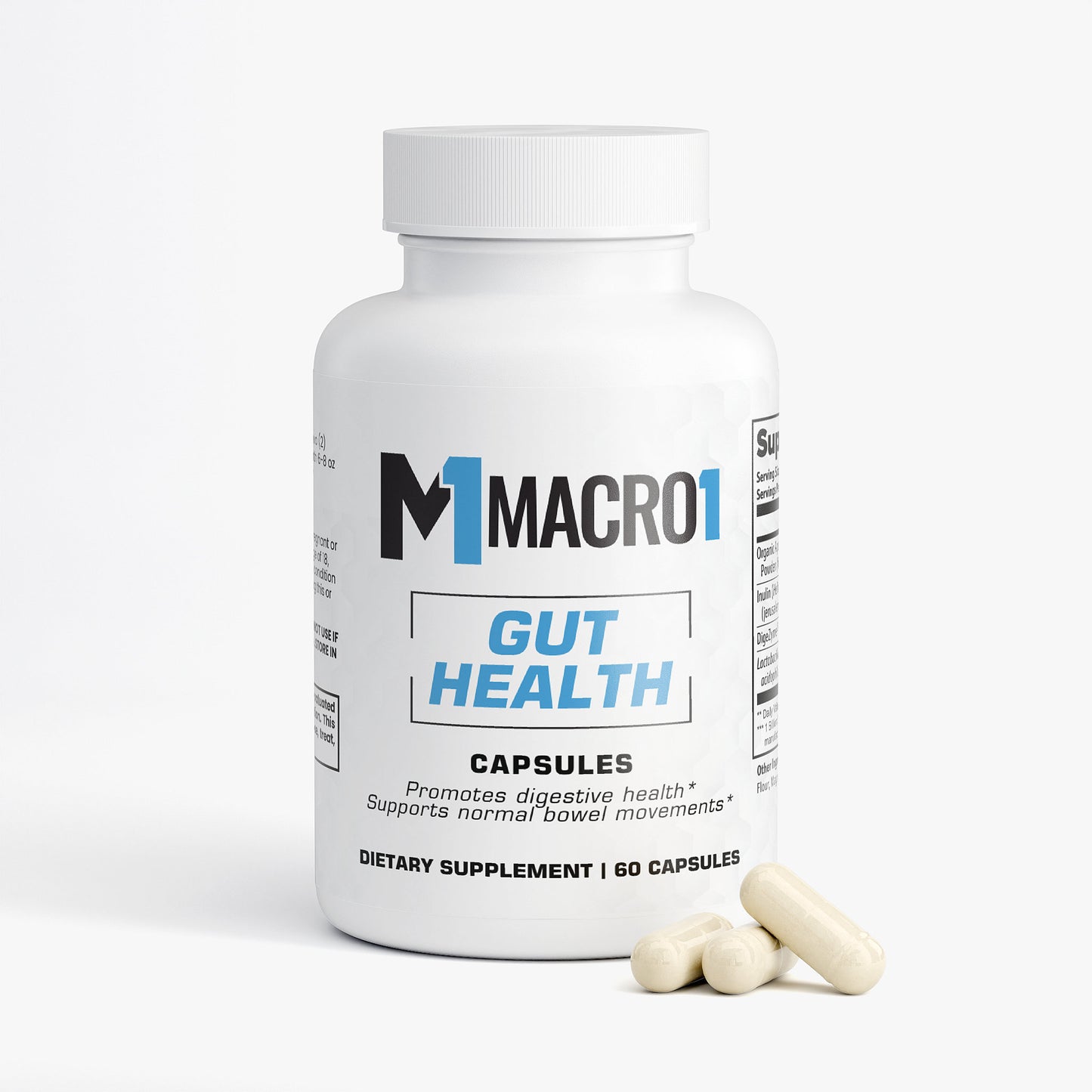 GUT HEALTH | 60 CAPSULES - Macro1 Nutrition