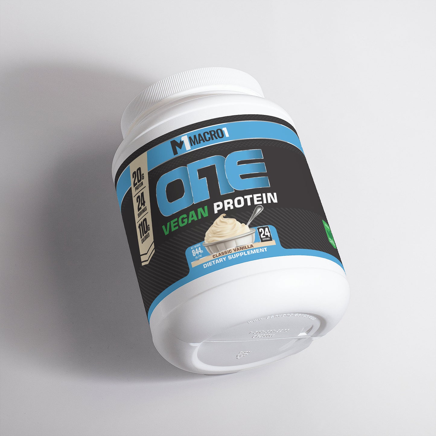 ONE VEGAN PROTEIN POWDERv2 - CLASSIC VANILLA | 24 SERVINGS