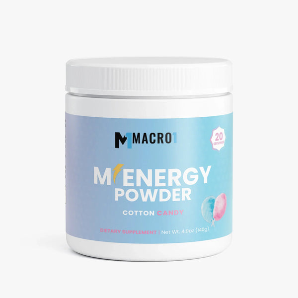 M1 ENERGY POWDER - COTTON CANDY | 20 SERVINGS Cotton Candy