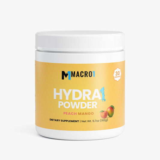 HYDRA1 HYDRATION POWDER - PEACH MANGO | 30 SERVINGS