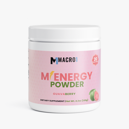 M1 ENERGY POWDER - GUAVABERRY | 20 SERVINGS