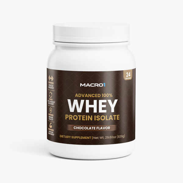 100% WHEY PROTEIN ISOLATE - CHOCOLATE | 24 SERVINGS