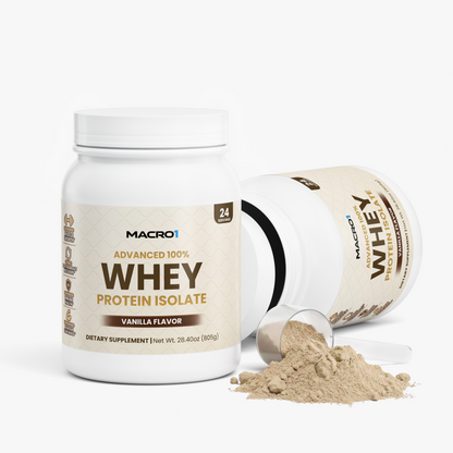 100% WHEY PROTEIN ISOLATE - VANILLA | 24 SERVINGS