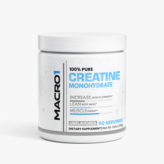 CREATINE MONOHYDRATE - UNFLAVORED | 50 SERVINGS