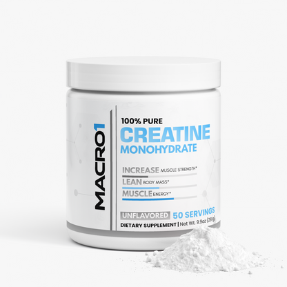 CREATINE MONOHYDRATE - UNFLAVORED | 50 SERVINGS