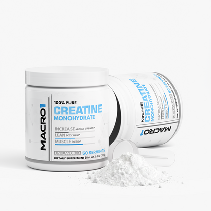 CREATINE MONOHYDRATE - UNFLAVORED | 50 SERVINGS