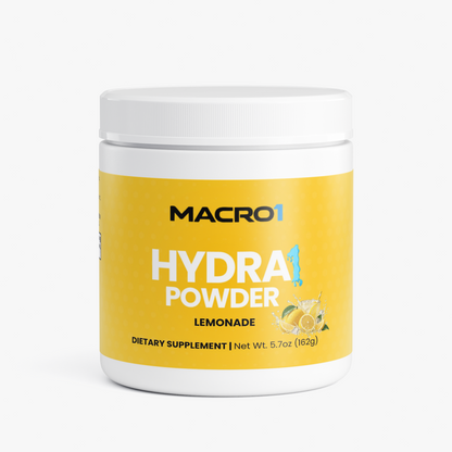 HYDRA1 HYDRATION POWDER - LEMONADE | 30 SERVINGS