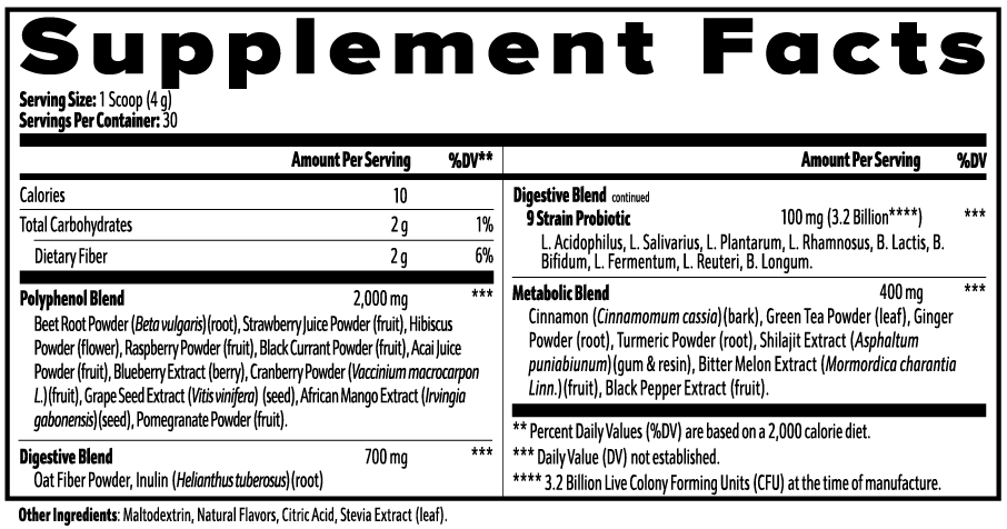 REDS SUPERFOOD POWDER | 30 SERVINGS - Macro1 Nutrition