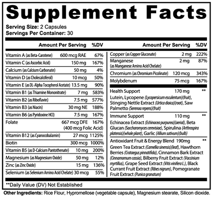 COMPLETE MULTIVITAMIN | 30 SERVINGS