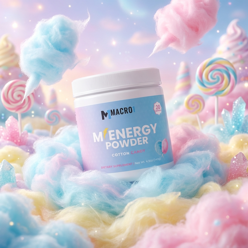M1 ENERGY POWDER - COTTON CANDY | 20 SERVINGS